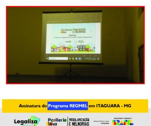 Programa de REGMEL em Itaguara/MG