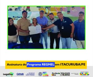 Programa REGMEL em Itacuruba/PE