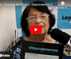 Araújos – Entrega de Títulos – Depoimentos 2