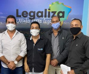 Prefeito de Felício dos Santos/MG visita escritório da Legaliza Brasil