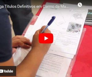 Entrega Títulos Definitivos em Carmo da Mata