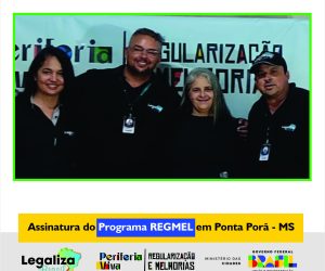 Programa REGMEL em Ponta Porã/MS